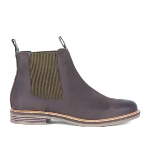 Barbour Farsley Chelsea Boots Chocolate Brown