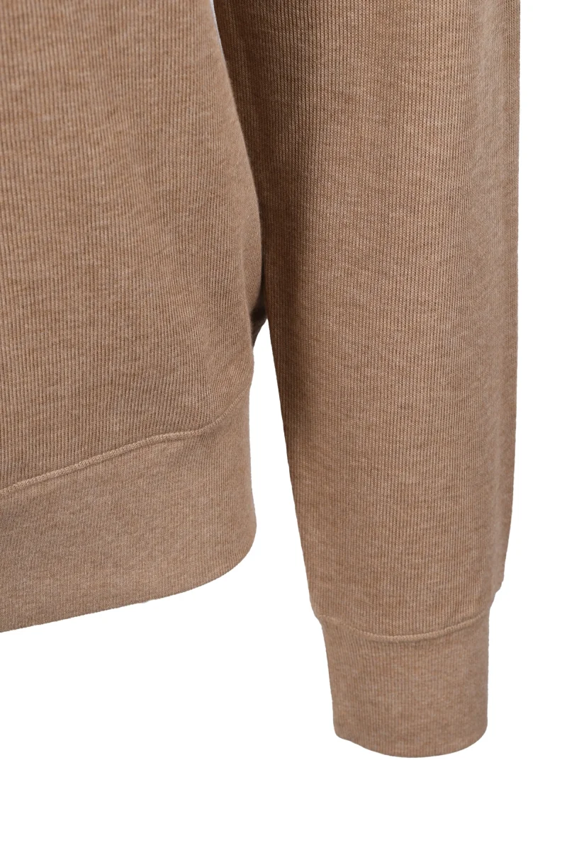 Gant D1.sacker Rib Half Zip Khaki Mel - immagine 5