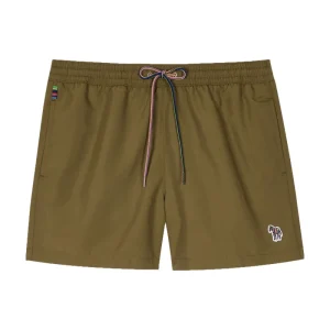Paul Smith Zebra Logo Swim Shorts Green