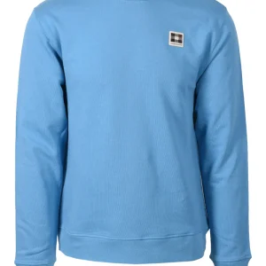 AQUASCUTUM BADGE CREWNECK SWEATSHIRT AVIO