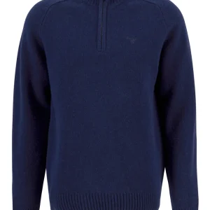 Barbour Grangetown Half Zip Sweatshirt Navy